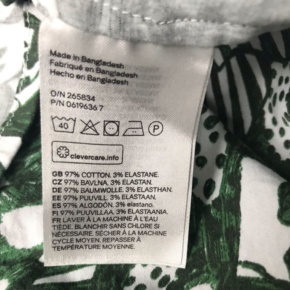 H&M Summer Dress Off-shoulder Sz 6 - Picture 8 of 9